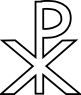 Link to a large version of The Chi-Rho Crismon