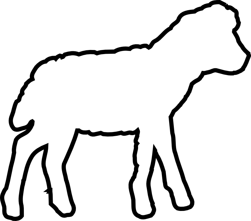 clipart of jesus and lamb - photo #30