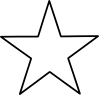 Link to a large version of A Five Pointed Star Crismon