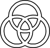 Link to a large version of The trefoil Crismon