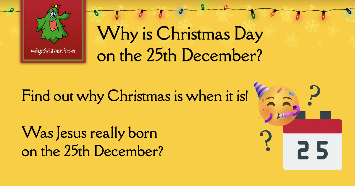 Why is Christmas on the 25th?