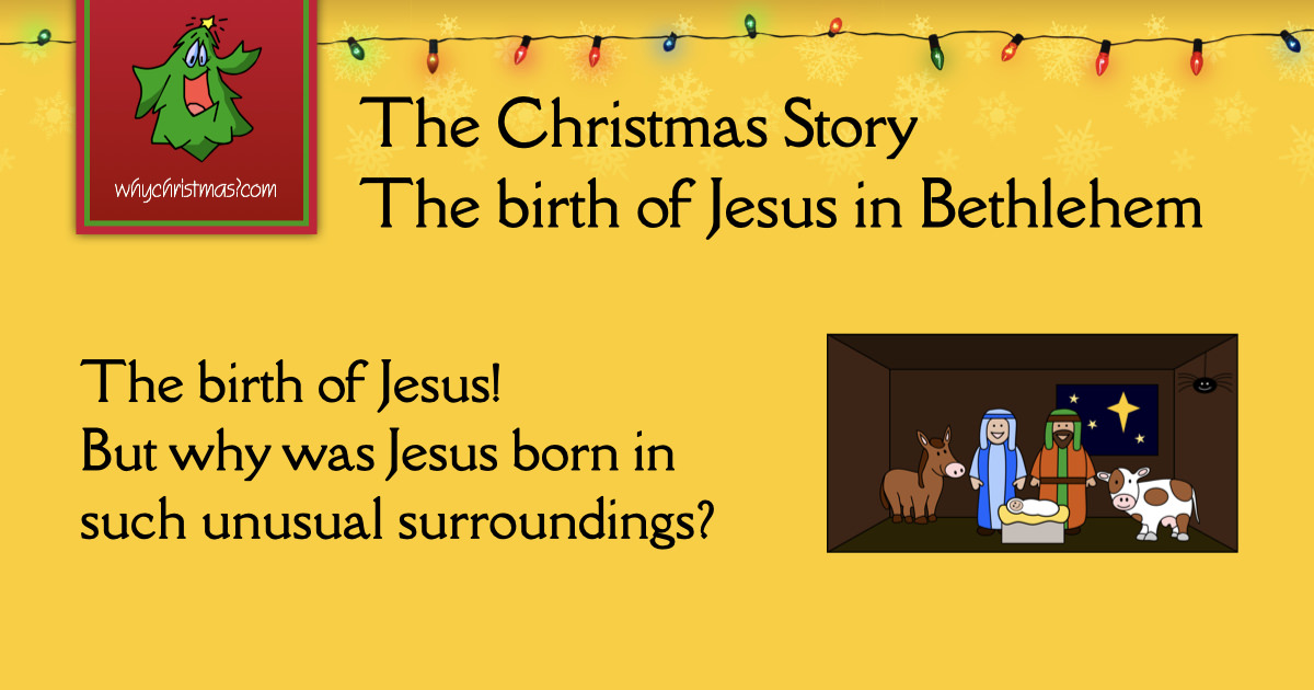 The Birth of Jesus in The Christmas Story 