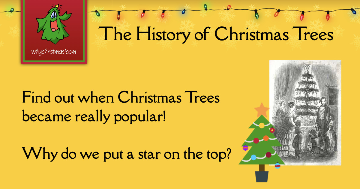 The History of Christmas Trees -- Christmas Customs and Traditions -- whychristmas?com